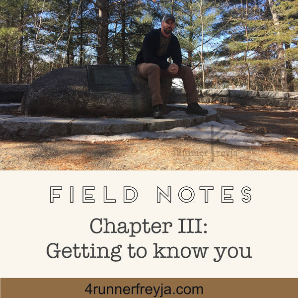 Chapter III: Getting to know you